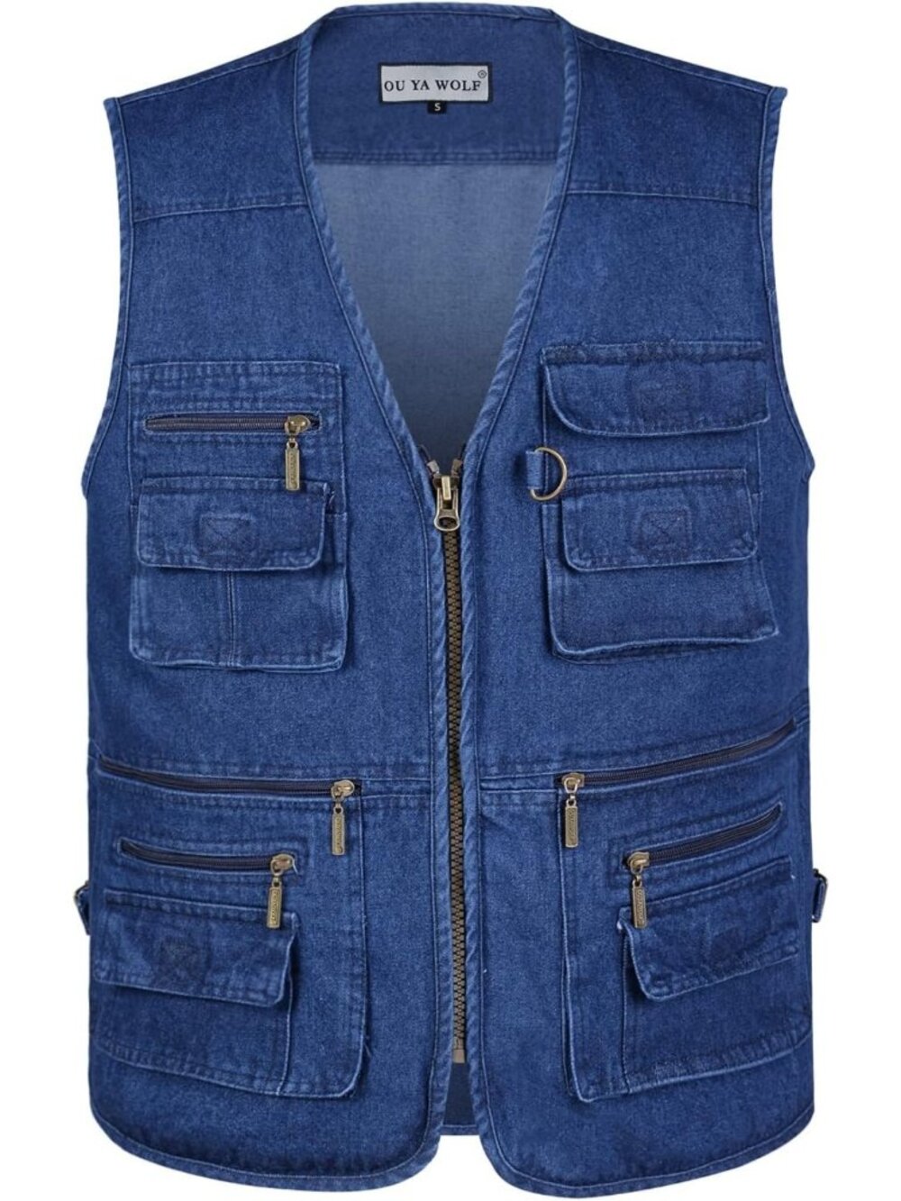Men's Multi-Pocket Outdoor Vest for Work, Hunting, Travel & Fishing Gear